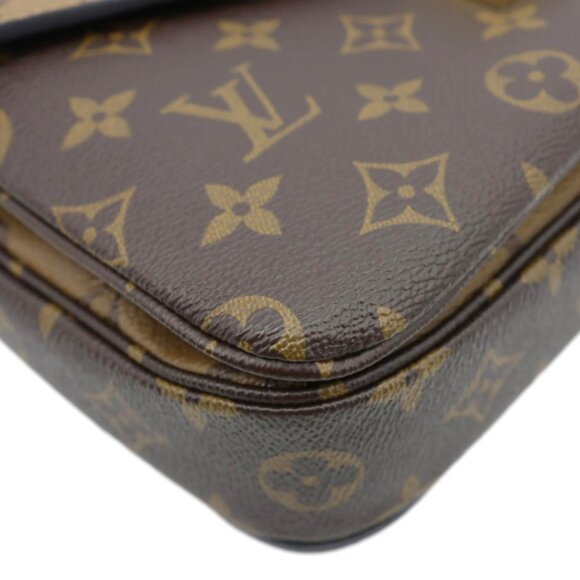 Louis Vuitton  Metis Pochette Reverse Monogram Canvas Crossbody Bag Brown - Picture 8 of 14